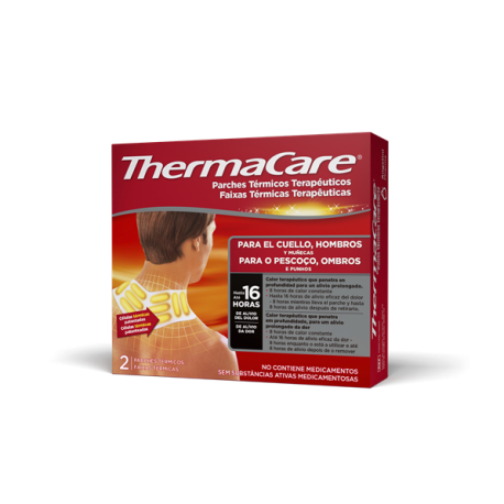 THERMACARE Parche térmico Cuello, Hombro y Muñeca 2 unidades