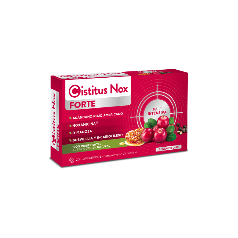 CISTITUS Nox Forte Fase Intensiva 20 Comprimidos