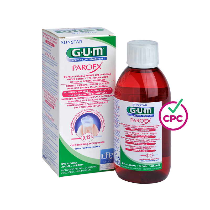 GUM Paroex Tratamiento Colutorio 300 ml