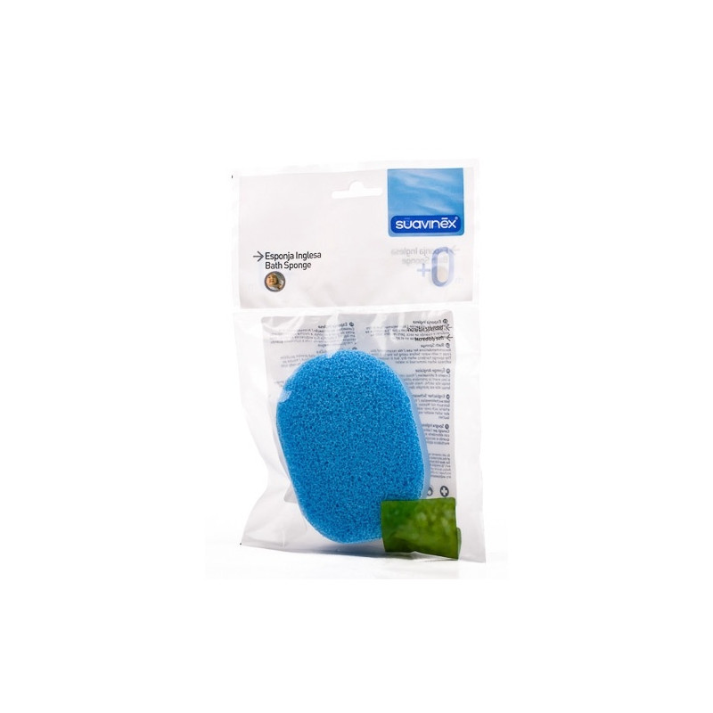 SUAVINEX Esponja de baño infantil inglesa 0+