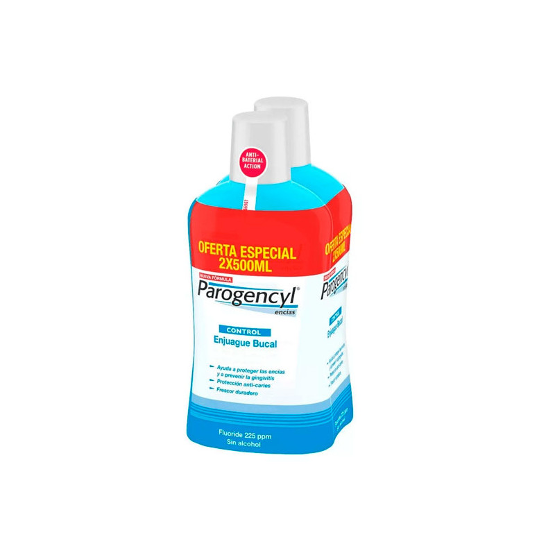 PAROGENCYL Control Encías Colutorio Duplo 2 x 500 ml