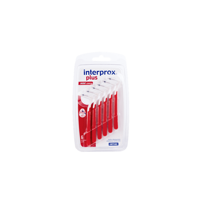 INTERPROX Plus Mini Cónico 1,0 mm 6 unidades