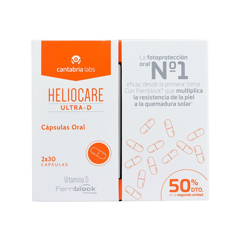 HELIOCARE Ultra D Cápsulas Oral Duplo 2 x 30 Cápsulas