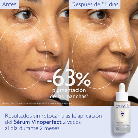 CAUDALIE Vinoperfect Pack Sérum Antimanchas 30 ml + REGALO SOLAR SPF50+ 20 ml