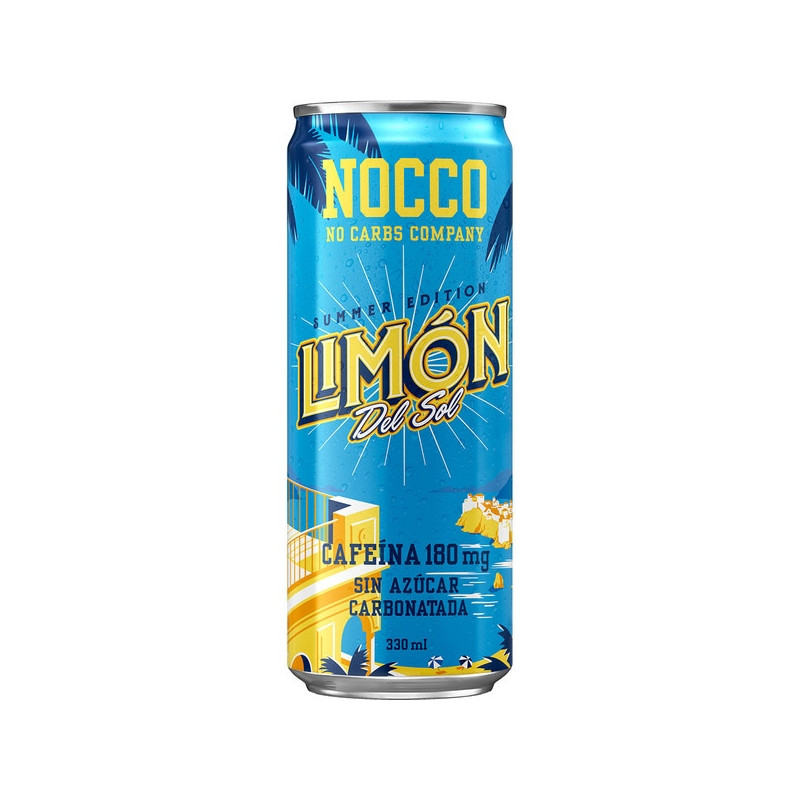 NOCCO Bebida Energética Limón Del Sol 330ml