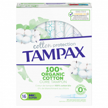 TAMPAX Cotton Protection Super 14 unidades