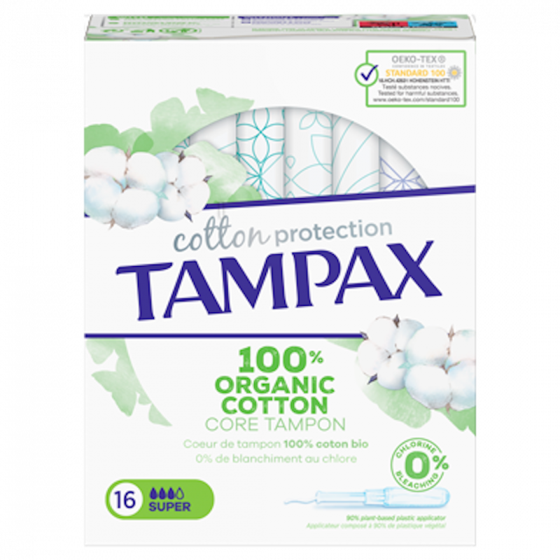 TAMPAX Cotton Protection Super 14 unidades