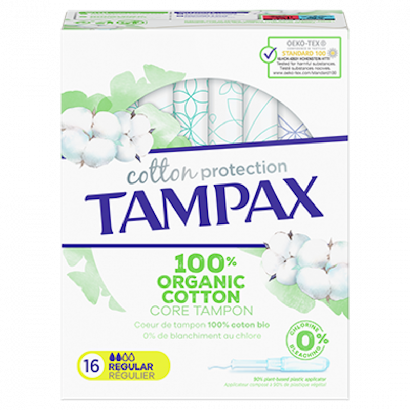TAMPAX Compak Cotton Protection Regular 14 unidades