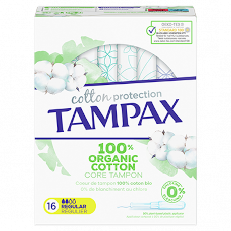 TAMPAX Compak Cotton Protection Regular 14 unidades