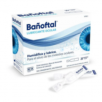 BAÑOFTAL Baño Ocular 20 monodosis x 0.4 ml