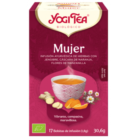YOGI TEA Infusión Mujer 17 Bolsitas