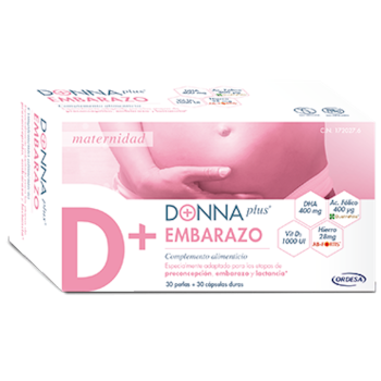 DONNA Plus Embarazo 30 Perlas + 30 Cápsulas Duras