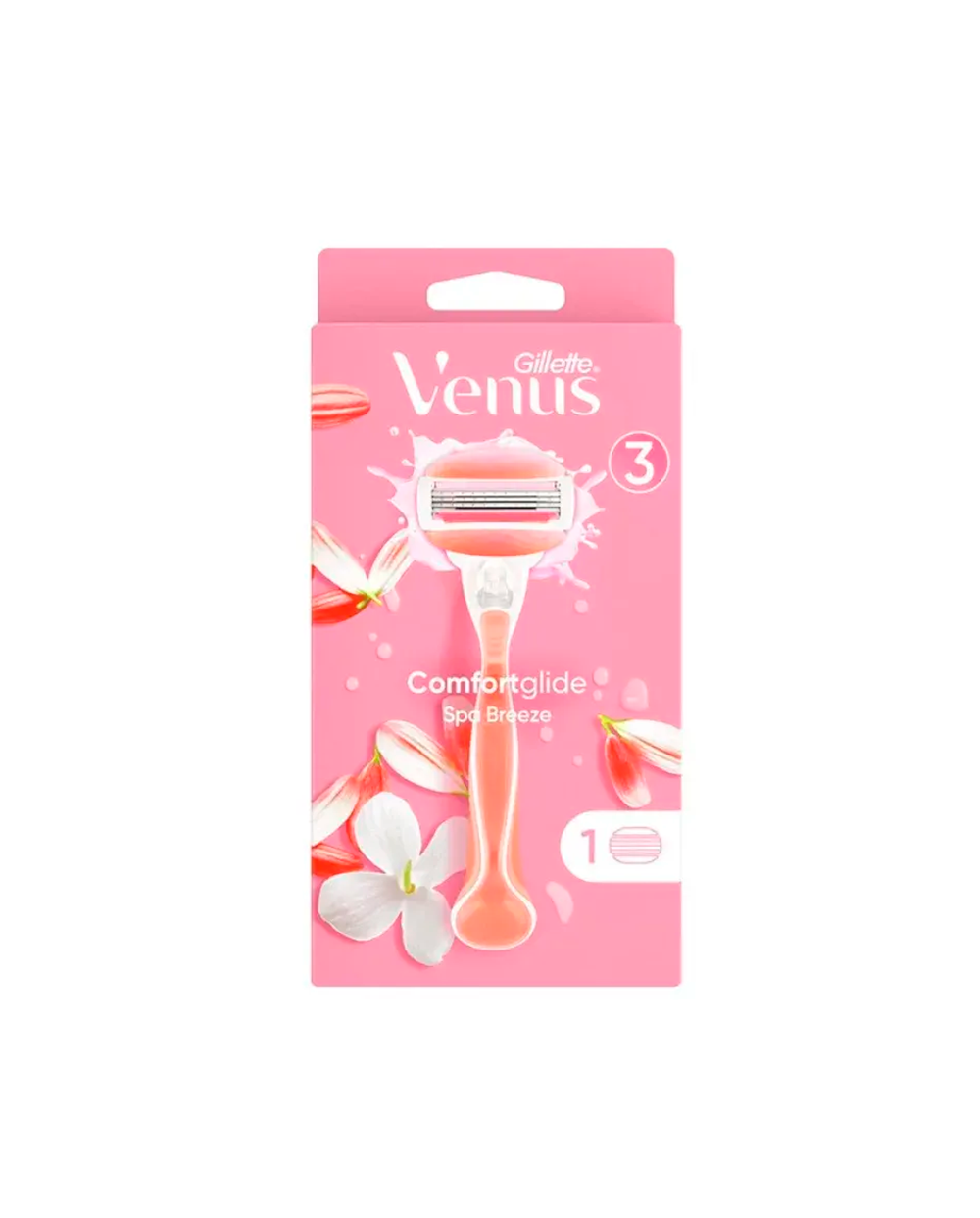 GILLETTE VENUS Maquinilla Comfortglide Spa Breeze XL 3 Recambios