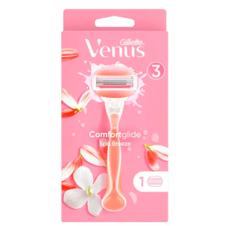 GILLETTE VENUS Maquinilla Comfortglide Spa Breeze XL 3 Recambios