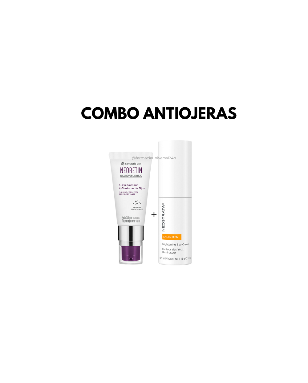CANTABRIA Combo anti ojeras 2 x 15ml