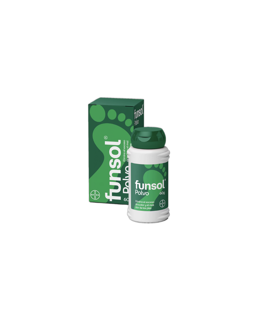 FUNSOL Desodorante en polvo pies 60g