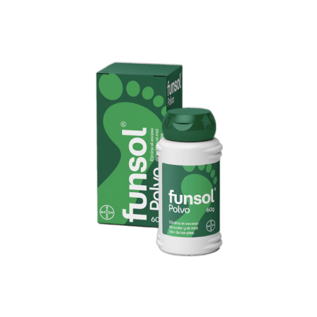 FUNSOL Desodorante en polvo pies 60g