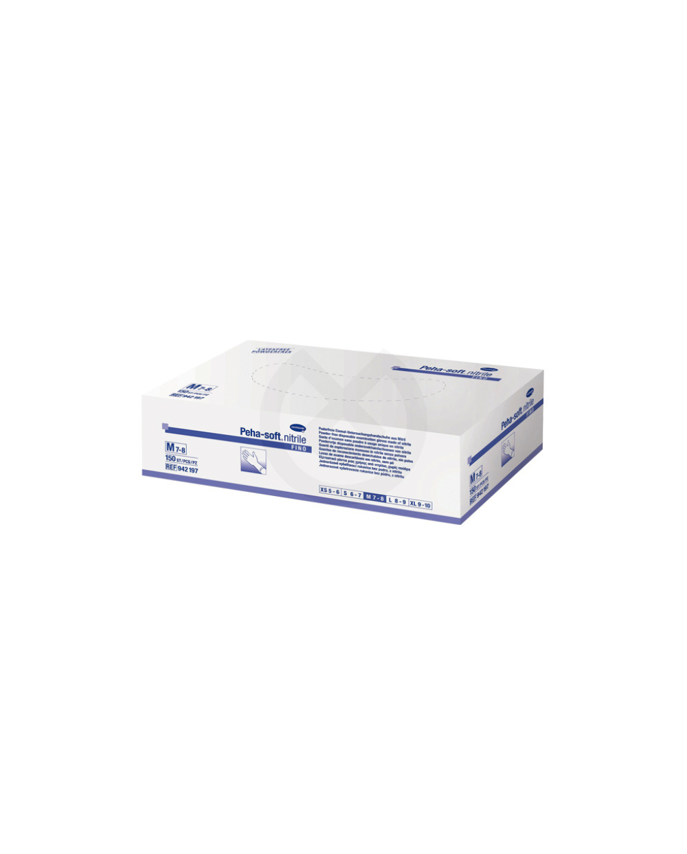 GUANTES PEHA-SOFT NITRILE T- MED 10 uds