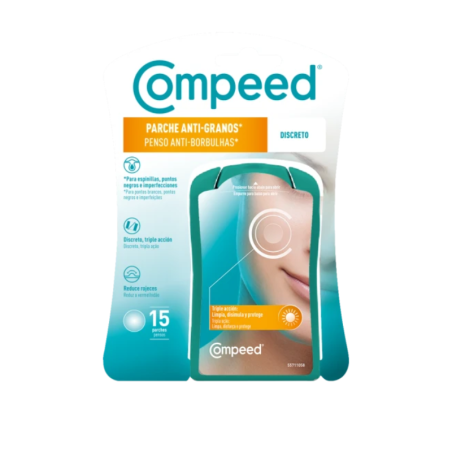 COMPEED Parches Antigranos Discreto 15 Unidades