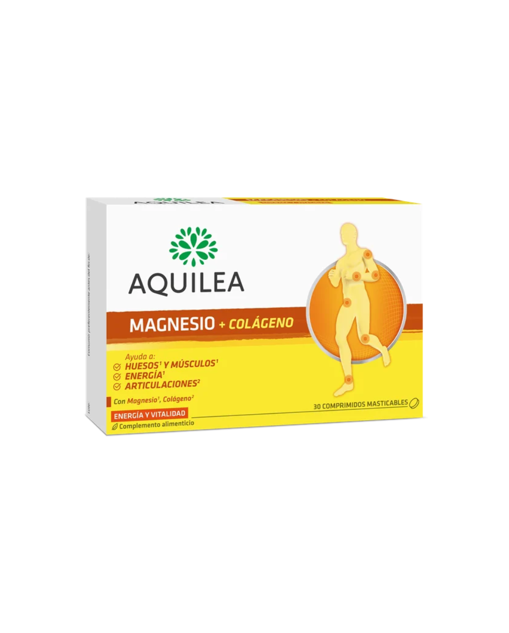 AQUILEA Magnesio + colágeno 30 comprimidos
