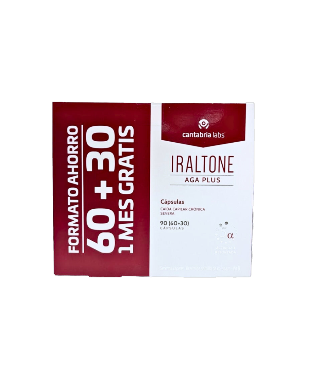 Iraltone Aga Plus 90 (60 + 30) cápsulas