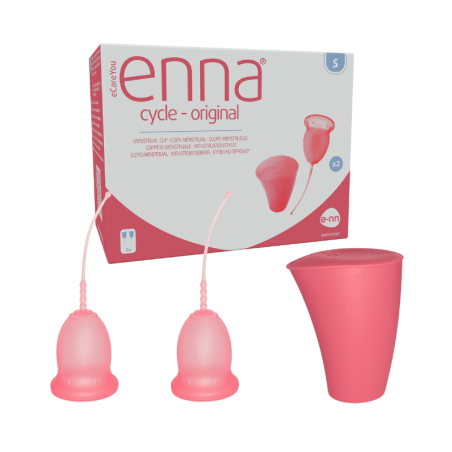 ENNA Cycle original copa menstrual Talla S 2 unidades