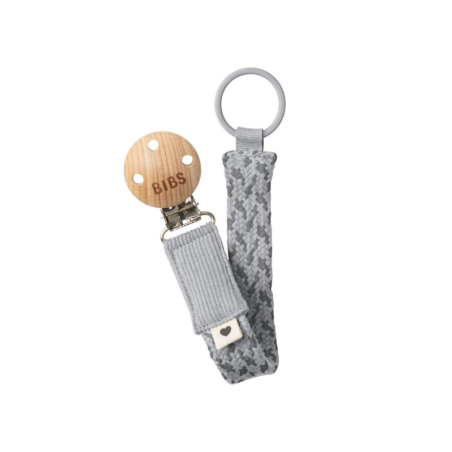 Tutete Chupetero Bibs Trenzado Cloud/Iron