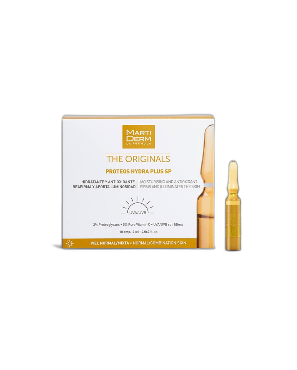 MARTIDERM Proteos Hydra Plus SP 10 Ampollas