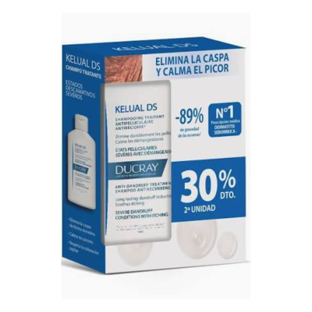 Ducray Kelual Ds Duplo Champú Tratante 2 x 100 ml
