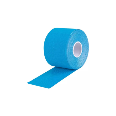 Venda terapéutica kinesiológica de 5 cm x 5 m Color azul