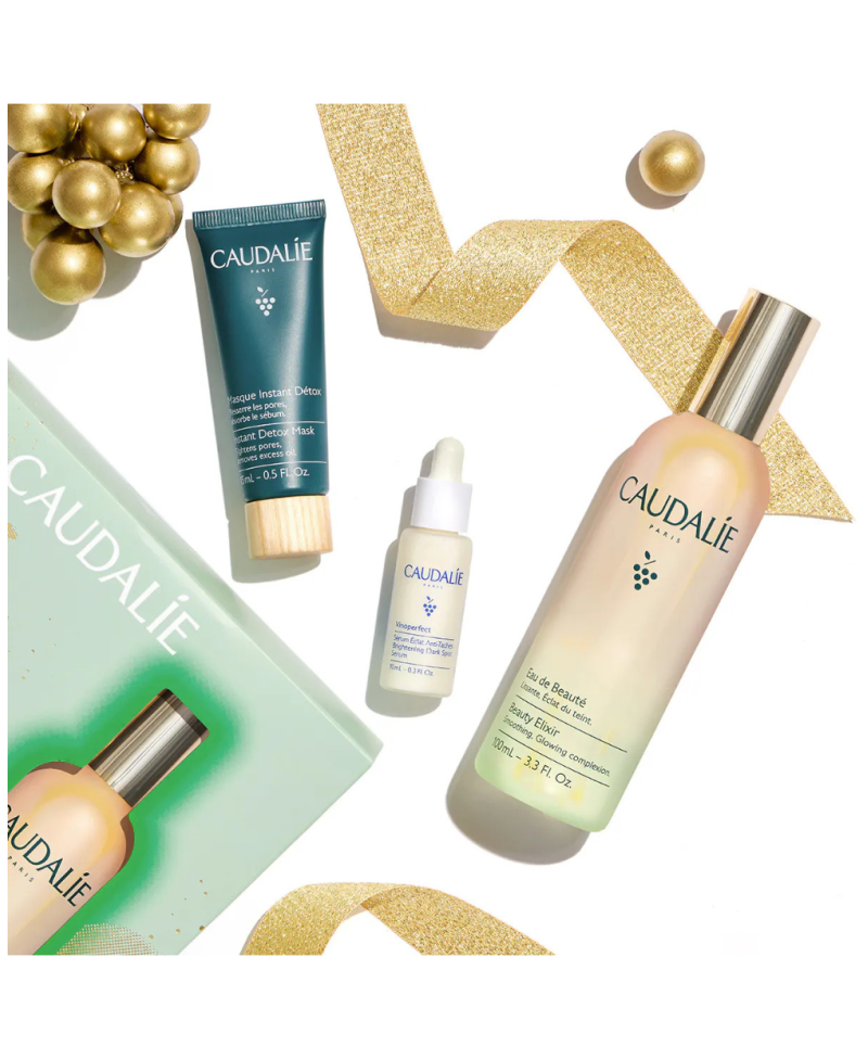 CAUDALIE Cofre Trío Best-sellers Cuidado y Luminosidad