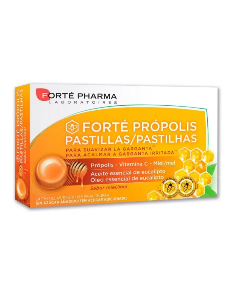 FORTÉ PHARMA Própolis Vitamina C y Miel 24 Comprimidos