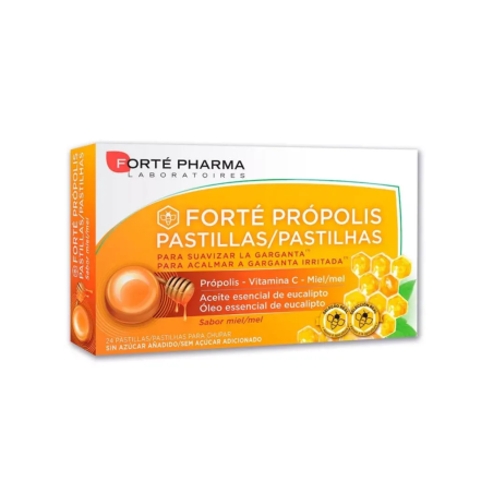 FORTÉ PHARMA Própolis Vitamina C y Miel 24 Comprimidos