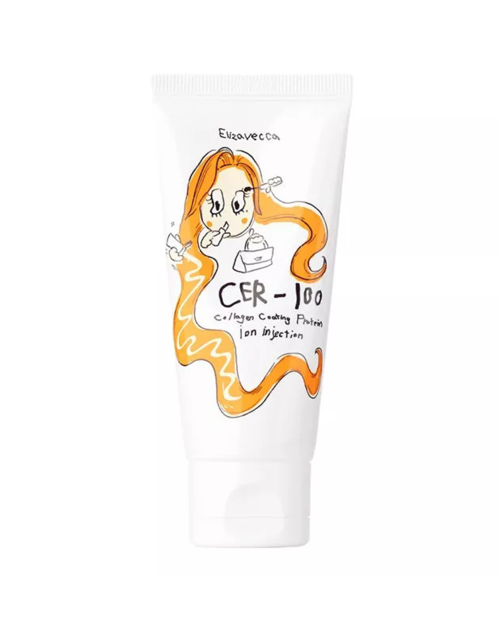 ELIZAVECCA Cer-100 Mascarilla regeneradora capilar colágeno y proteínas 50 ml