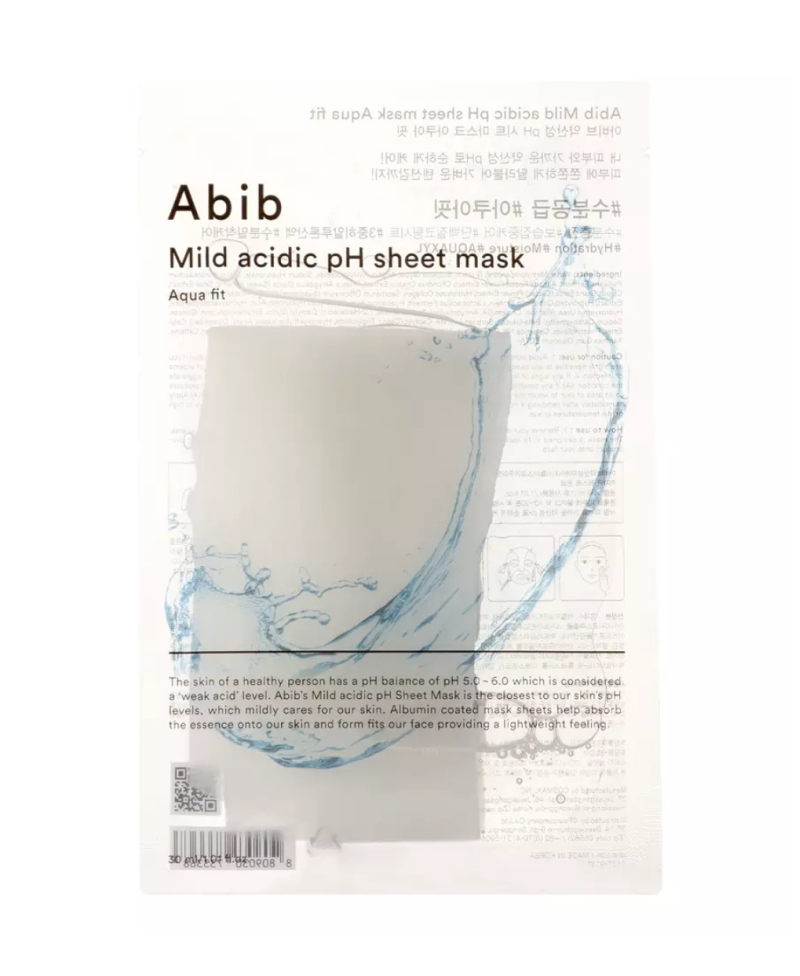 ABIB Mascarilla suave pH ácido suave aqua fit 1 ud
