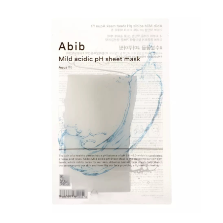 ABIB Mascarilla suave pH ácido suave aqua fit 1 ud