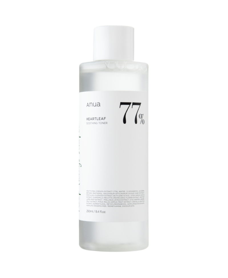 ANUA Heartleaf 77% tónico facial calmante 250 ml