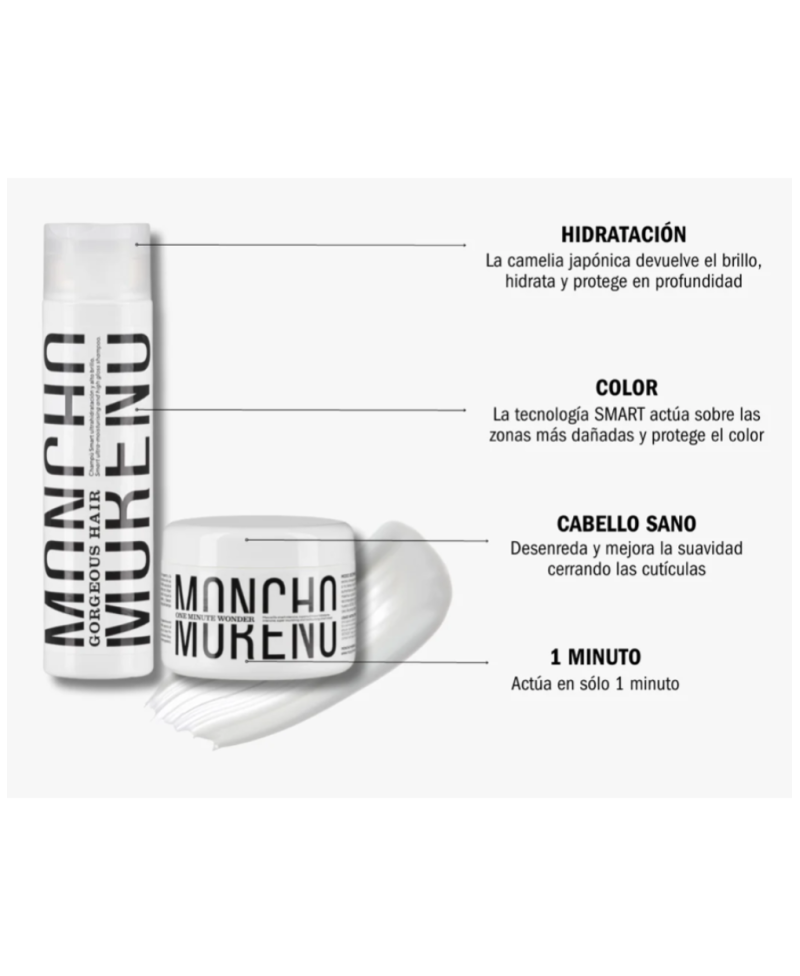 MONCHO MORENO Pack hair repair set 250 ml