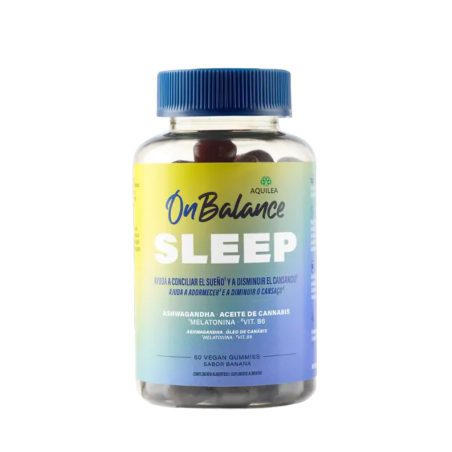 AQUILEA On Balance Sleep Sabor Banana 60 Gummies