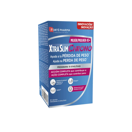 FORTE PHARMA Xtraslim Chrono Mujer 45+ 60 Capsulas