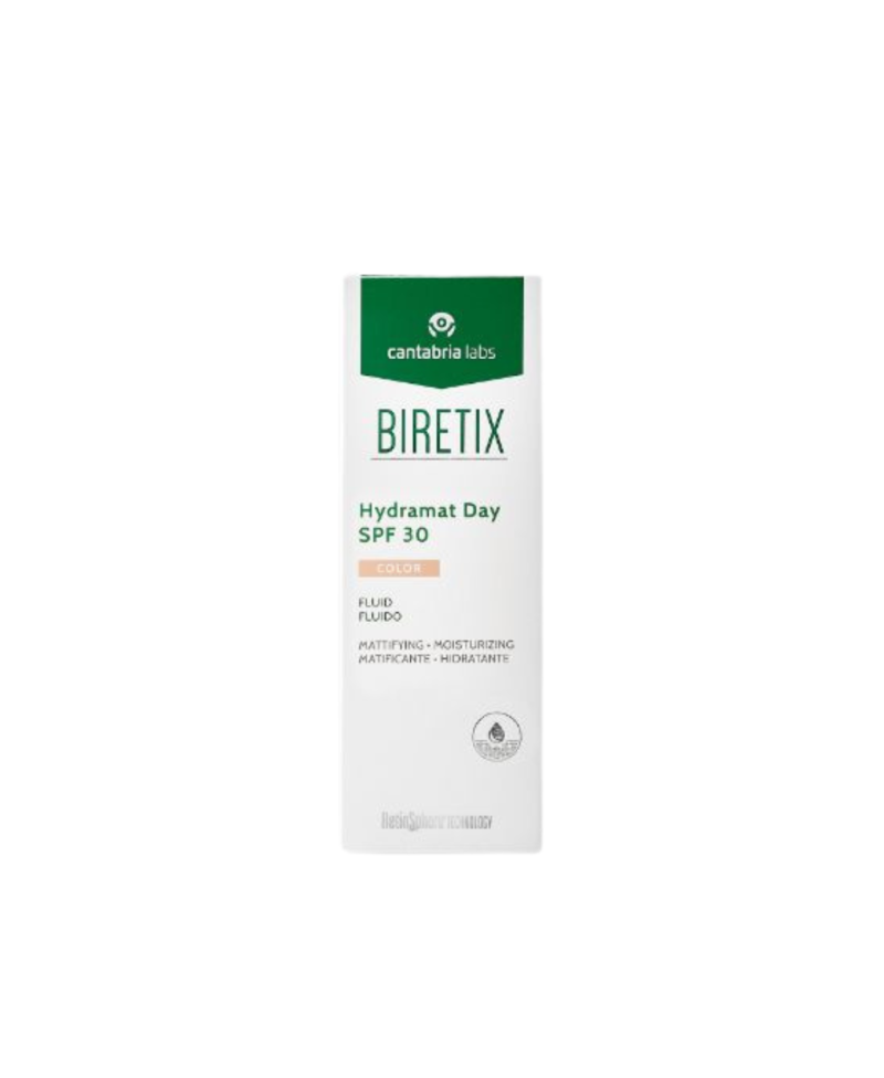 BIRETIX Hydramat Day SPF30 Fluido con Color 50 ml