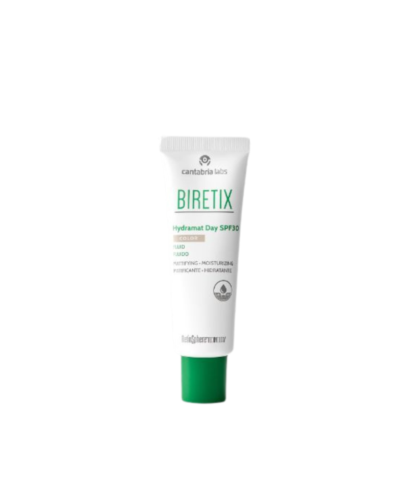BIRETIX Hydramat Day SPF30 Fluido con Color 50 ml