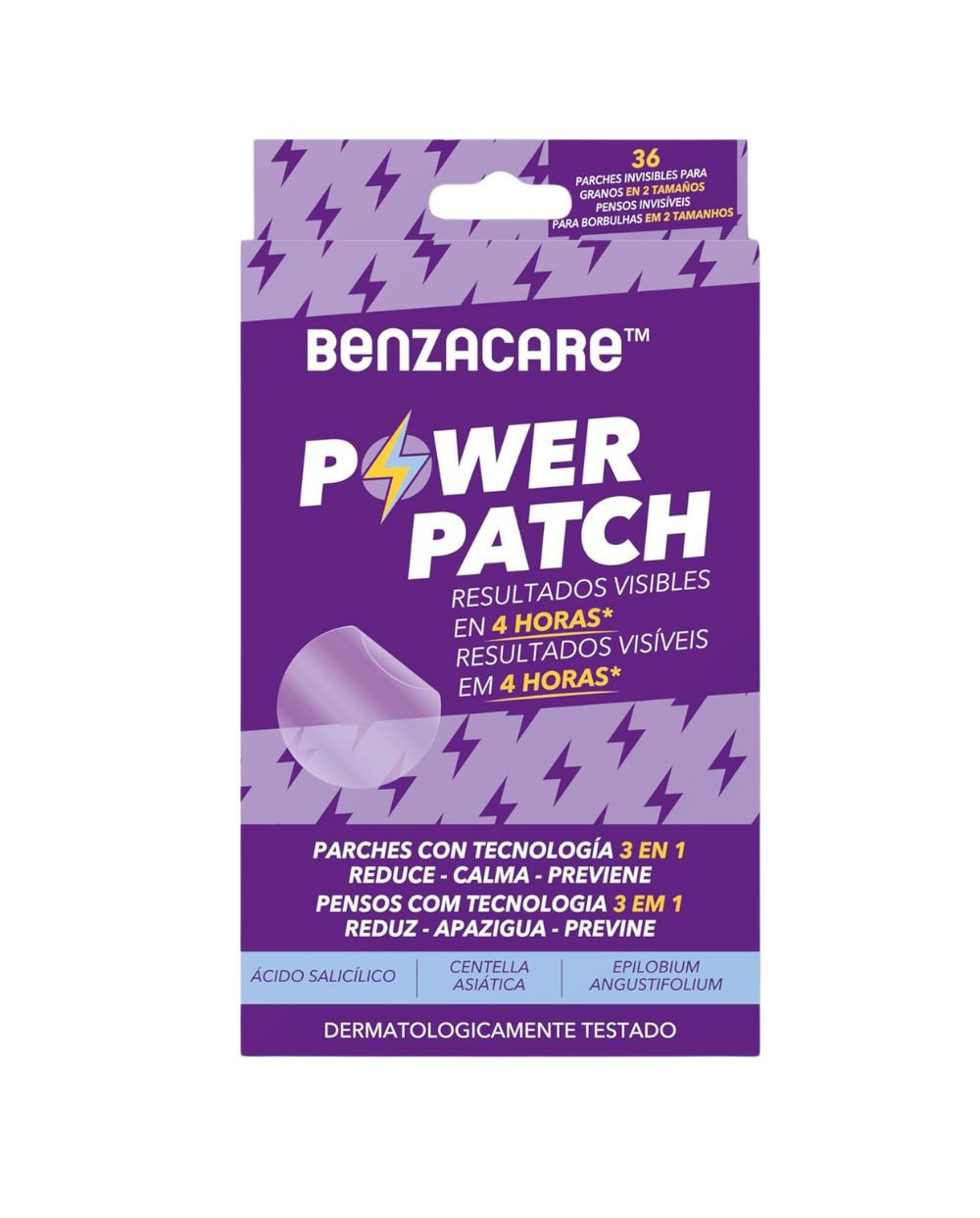 BENZACARE Power Patch Granos 36 Parches