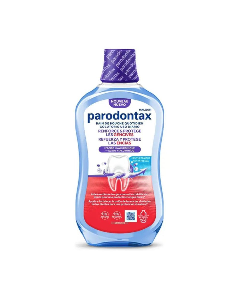 PARODONTAX Colutorio Uso Diario Encias Menta Fresca 500 ml