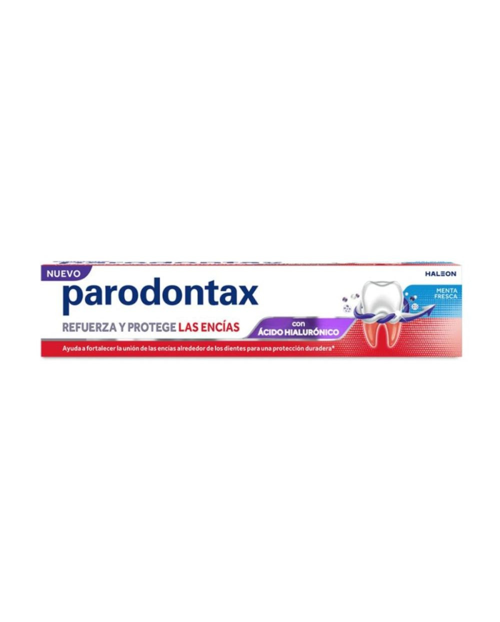 PARODONTAX Refuerza y Protege Encias Pasta Dentifrica con Fluor y Ac. Hialuronico Menta Fresca 75 ml