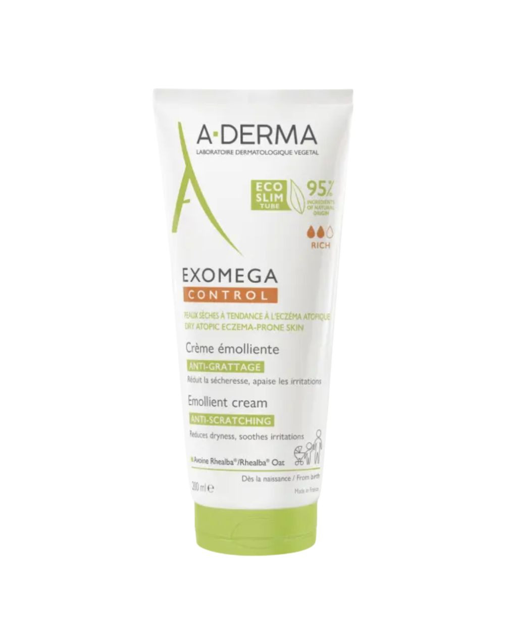 A-DERMA Exomega Control Crema Emoliente Antiirritacion 200 ml