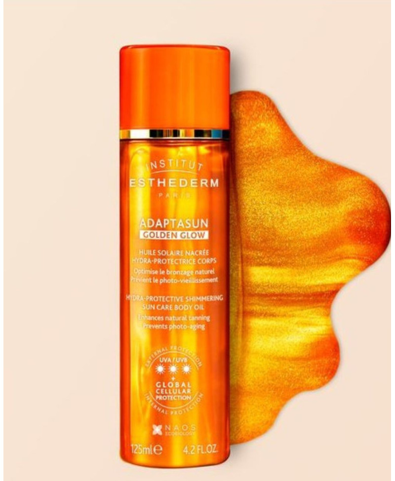 ESTHEDERM Adaptasun Golden Glow Aceite solar corporal 125 ml