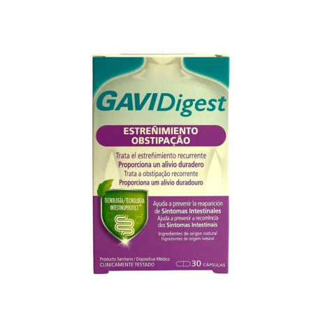 GAVIDigest Estreñimiento 30 Cápsulas