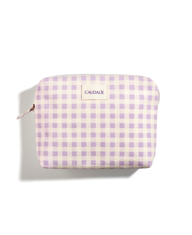 CAUDALIE Neceser lila + minitallas vinoperfect regalo