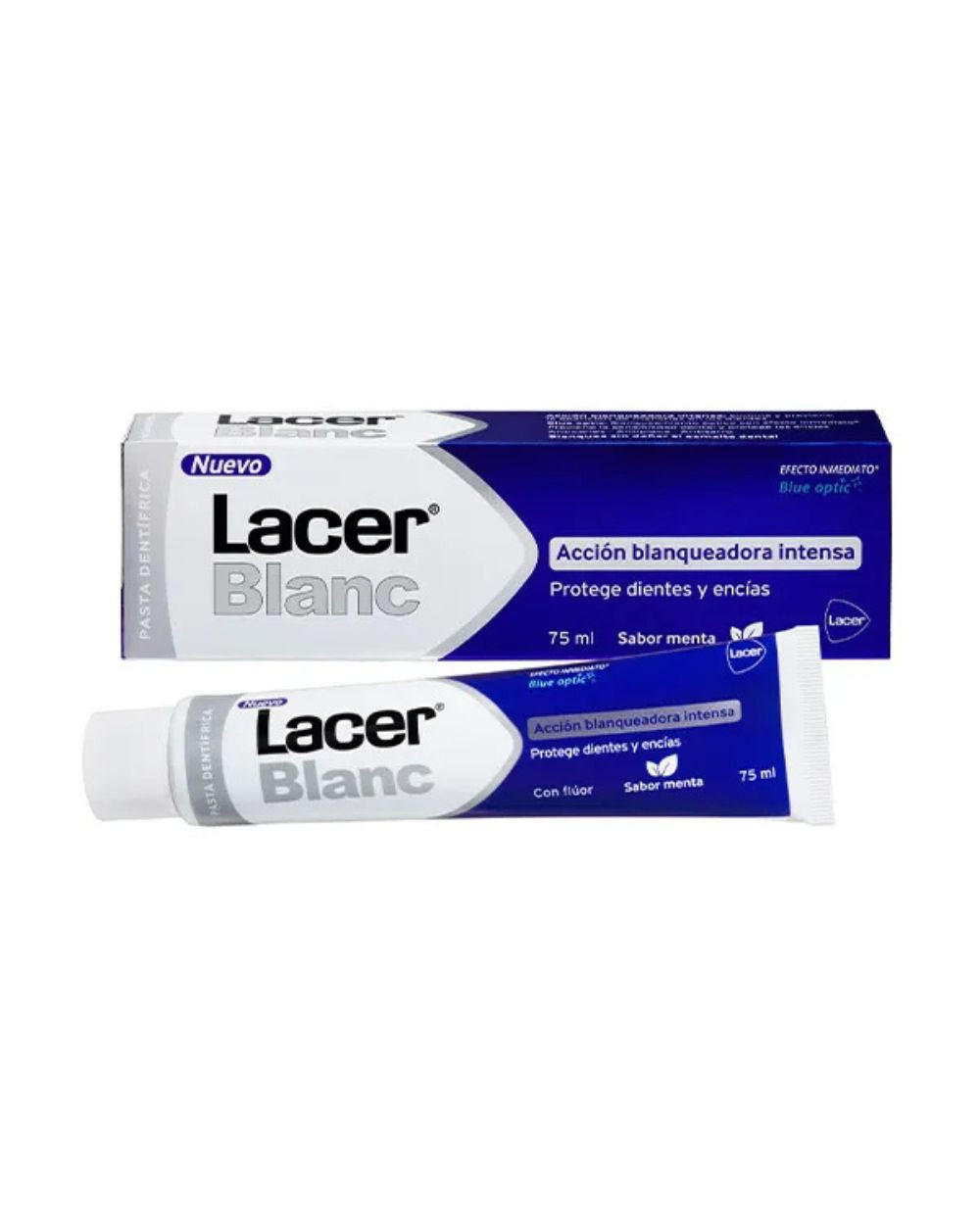 Pasta Dentífrica Lacer Blanc Plus Sabor Menta 75 ml
